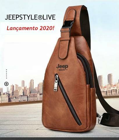 Bolsa de Couro Masculina Tiracolo JEEPSTYLE®LIVE.